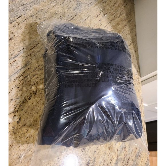 MEMBERS ONLY Lined Wool Jacket SIZE 40 Blue Vintage Zip Front - Picture 12 of 12